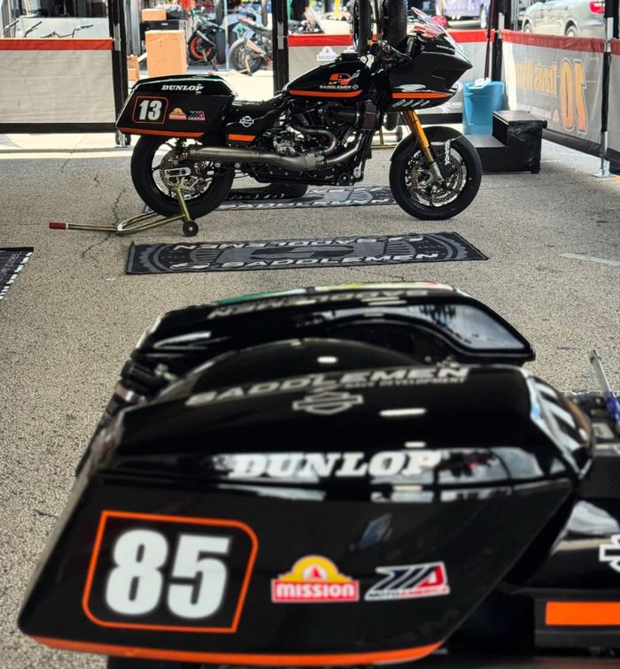 Saddlemen + Harley-Davidson Road Glides at Road America