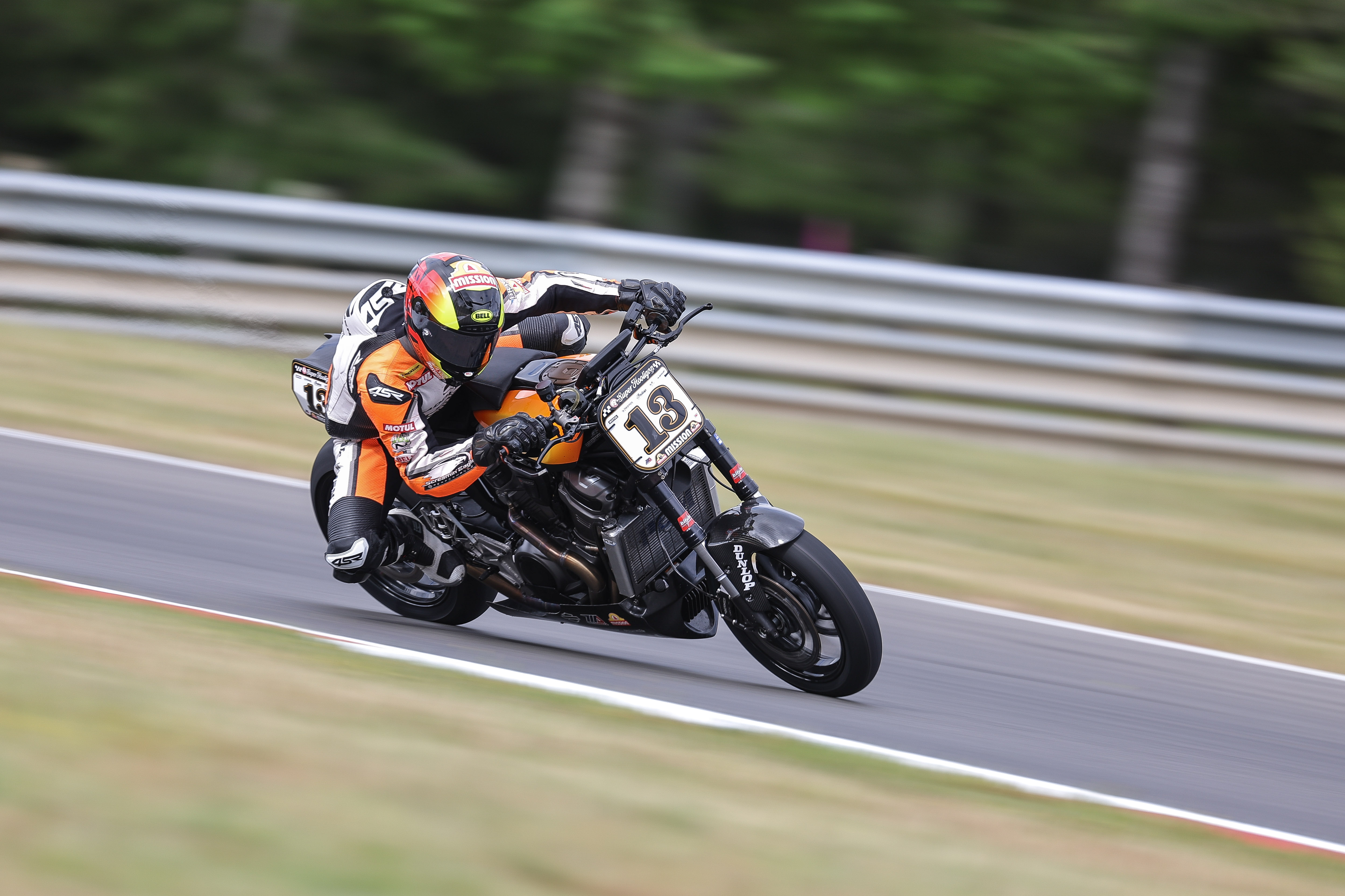 Portrait of Cory West, Saddlemen Racing rider